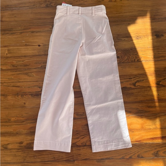 Marine Layer NEW Bridget Slim Wide Leg Crop Peach Whip Cropped size 4 - Picture 12 of 16